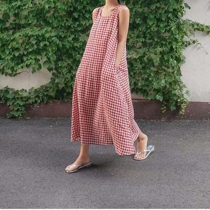 Sweet Sleeveless Summer Long Dresses