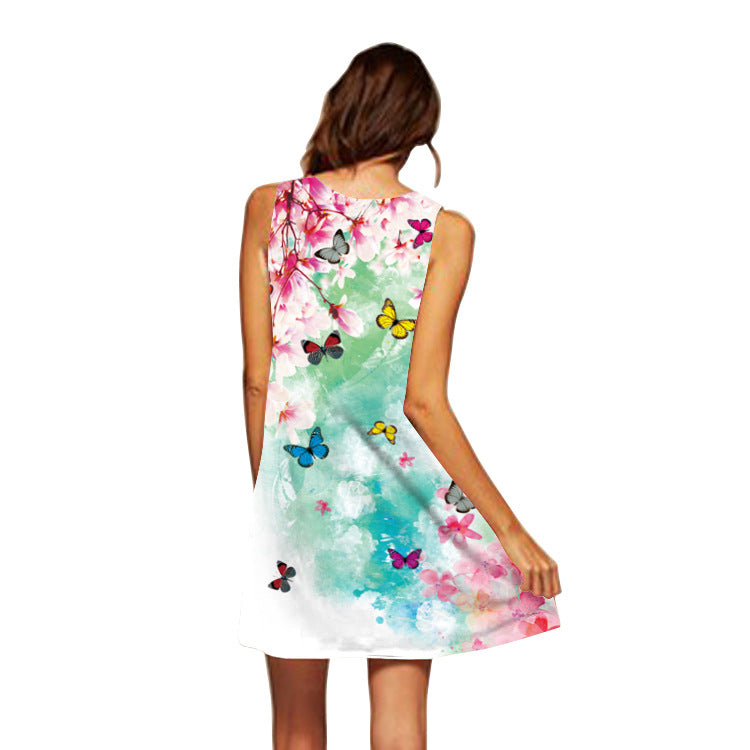 Casual Sleeveless Summer Short Dresses