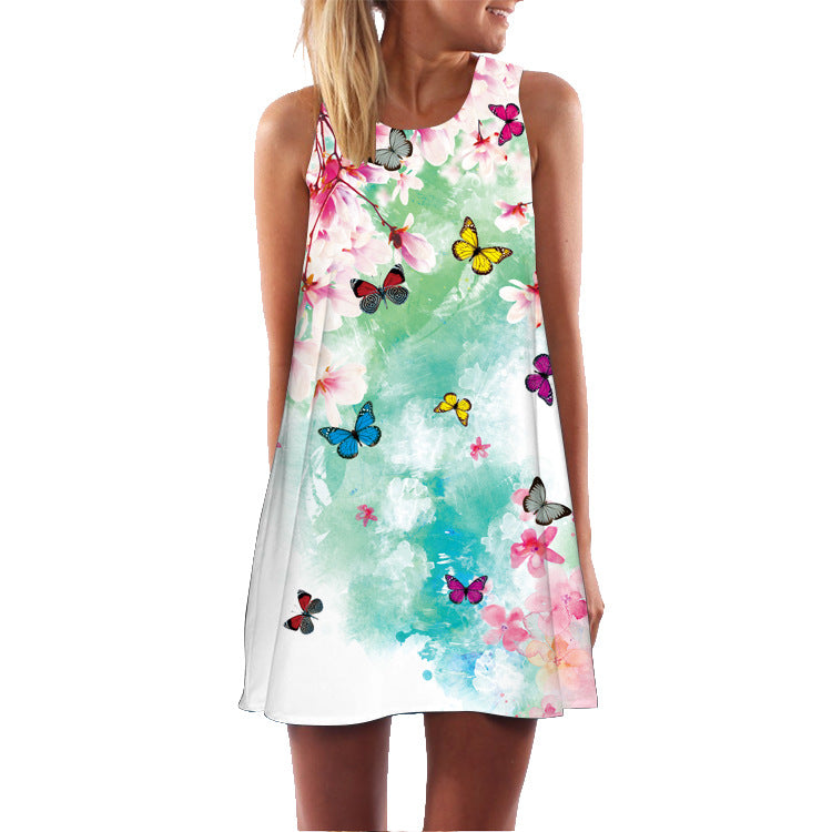 Casual Sleeveless Summer Short Dresses