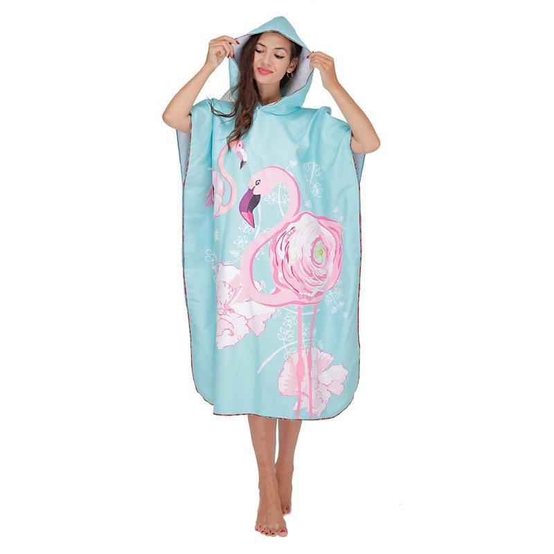 Fashion Fast Drying Cloak Adult Beach Towel-STYLEGOING