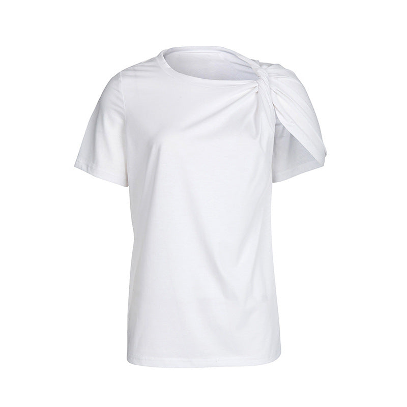 Designed Summer Cotton T Shirts for Women