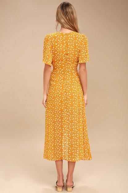 Summer Casual Irregular Midi Dresses-STYLEGOING
