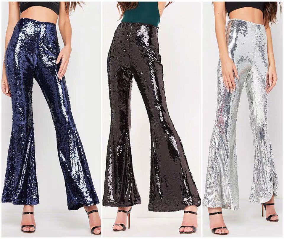 Sexy Sequined Night Party Pants