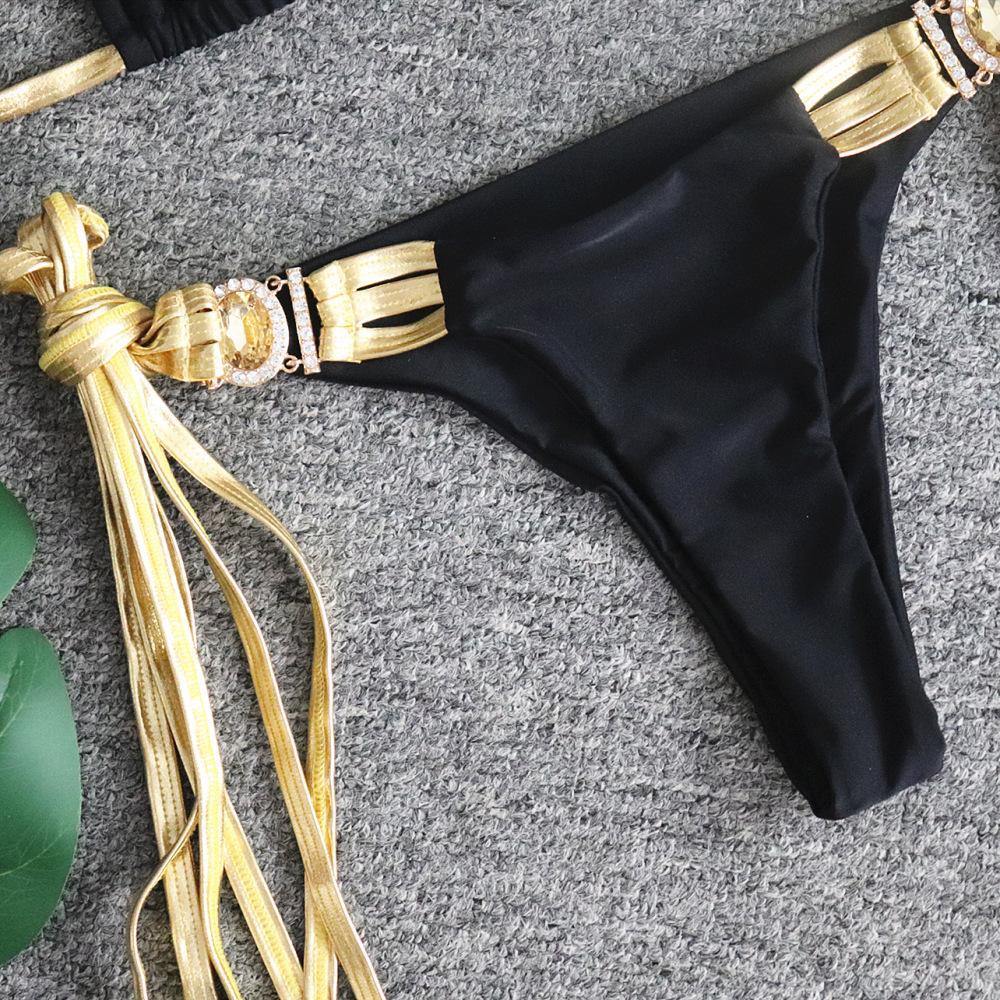 Sexy Backless Bikni Swimsuits-STYLEGOING