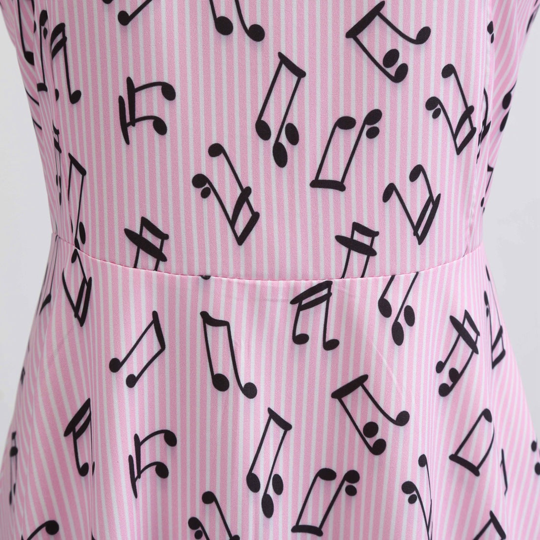 Vintage Music Note Dresses for Women