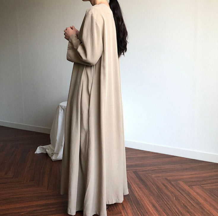 Vintage Loose Long Shirt Cozy Dresses