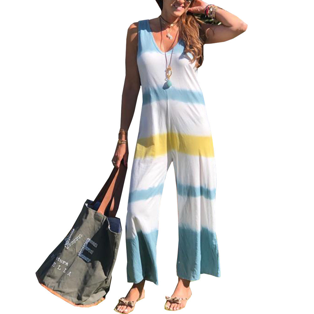 Casual Summer Sleeveless Women Jumpsuits