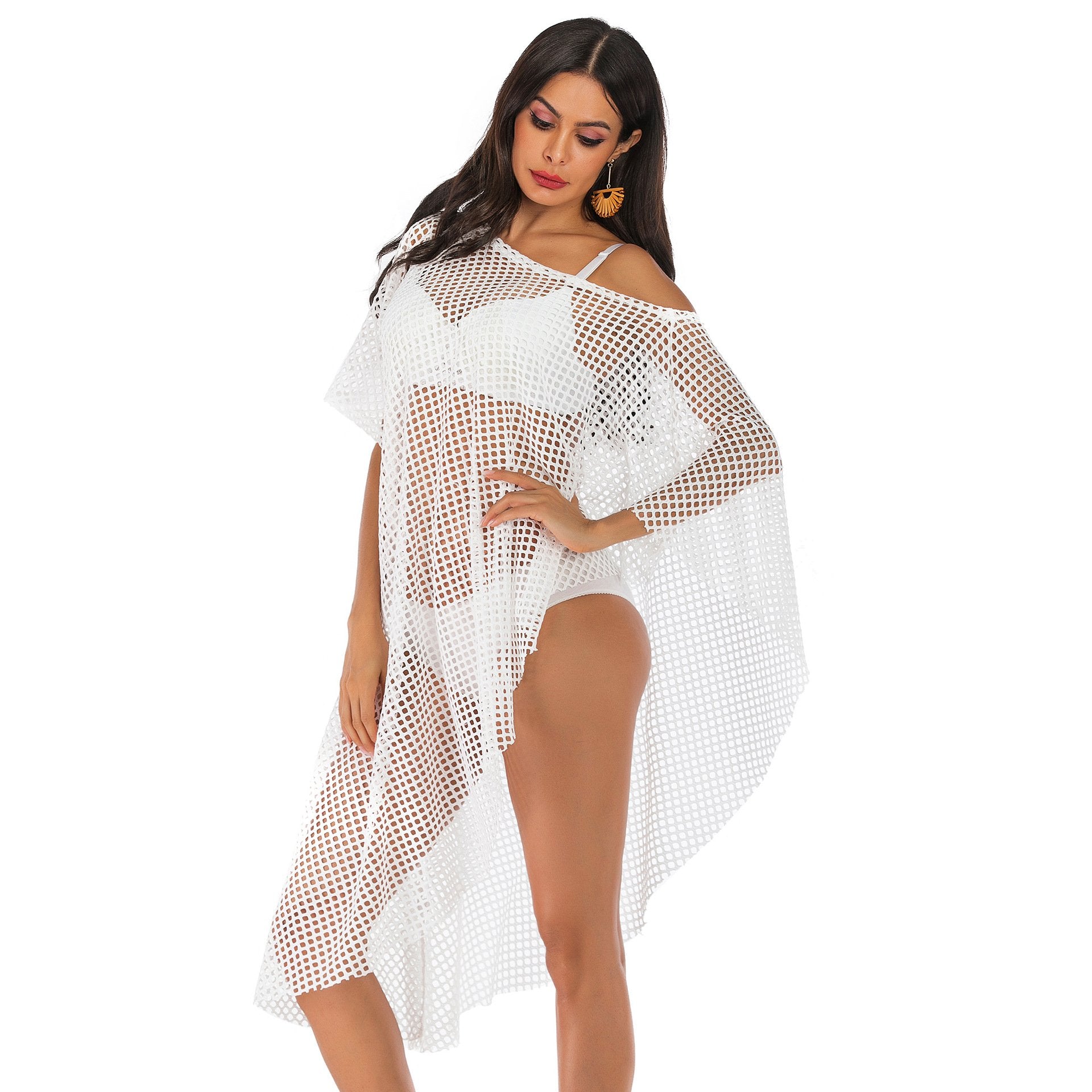 Summer Off The Shoulder Sexy Cover Ups-STYLEGOING