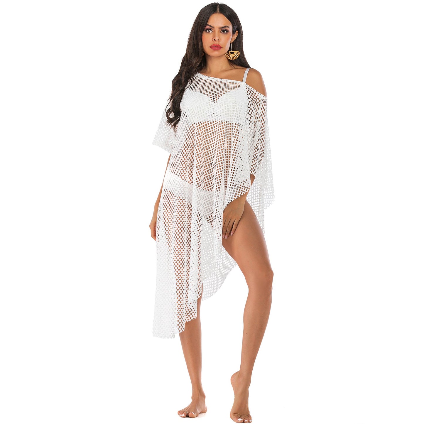 Summer Off The Shoulder Sexy Cover Ups-STYLEGOING