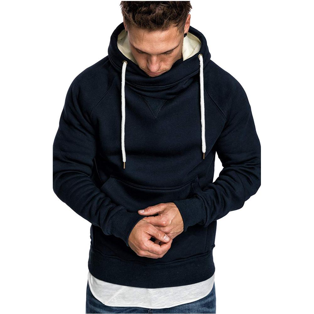 Men Long Sleeves Fall Hoodies-STYLEGOING