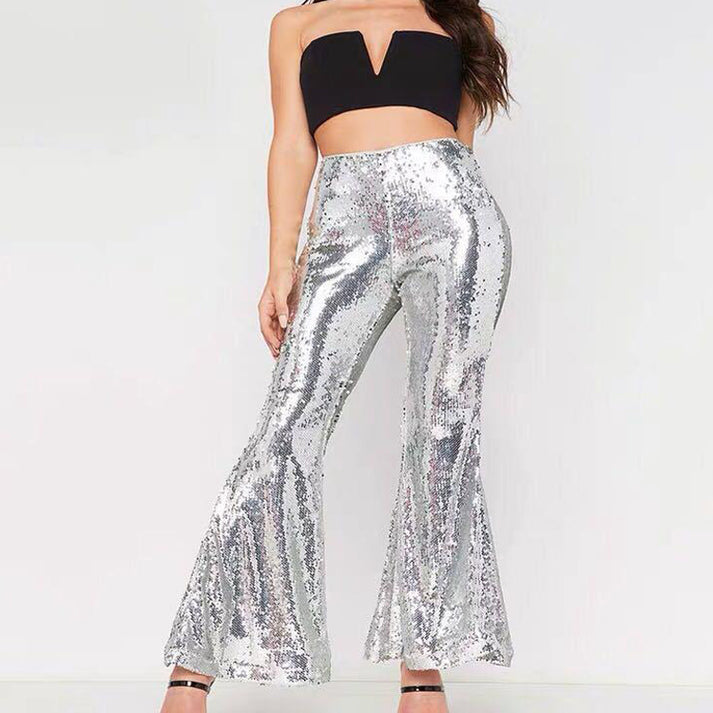 Sexy Sequined Night Party Pants – STYLEGOING