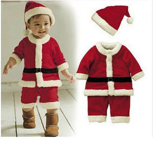 Christmas Santa Claus Costume for Boy&Girl