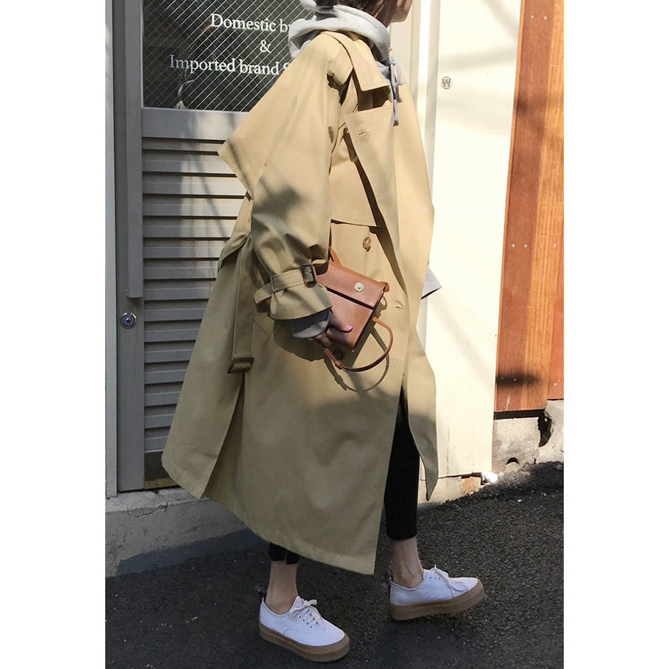 Casual Women Long Windbreak Coats