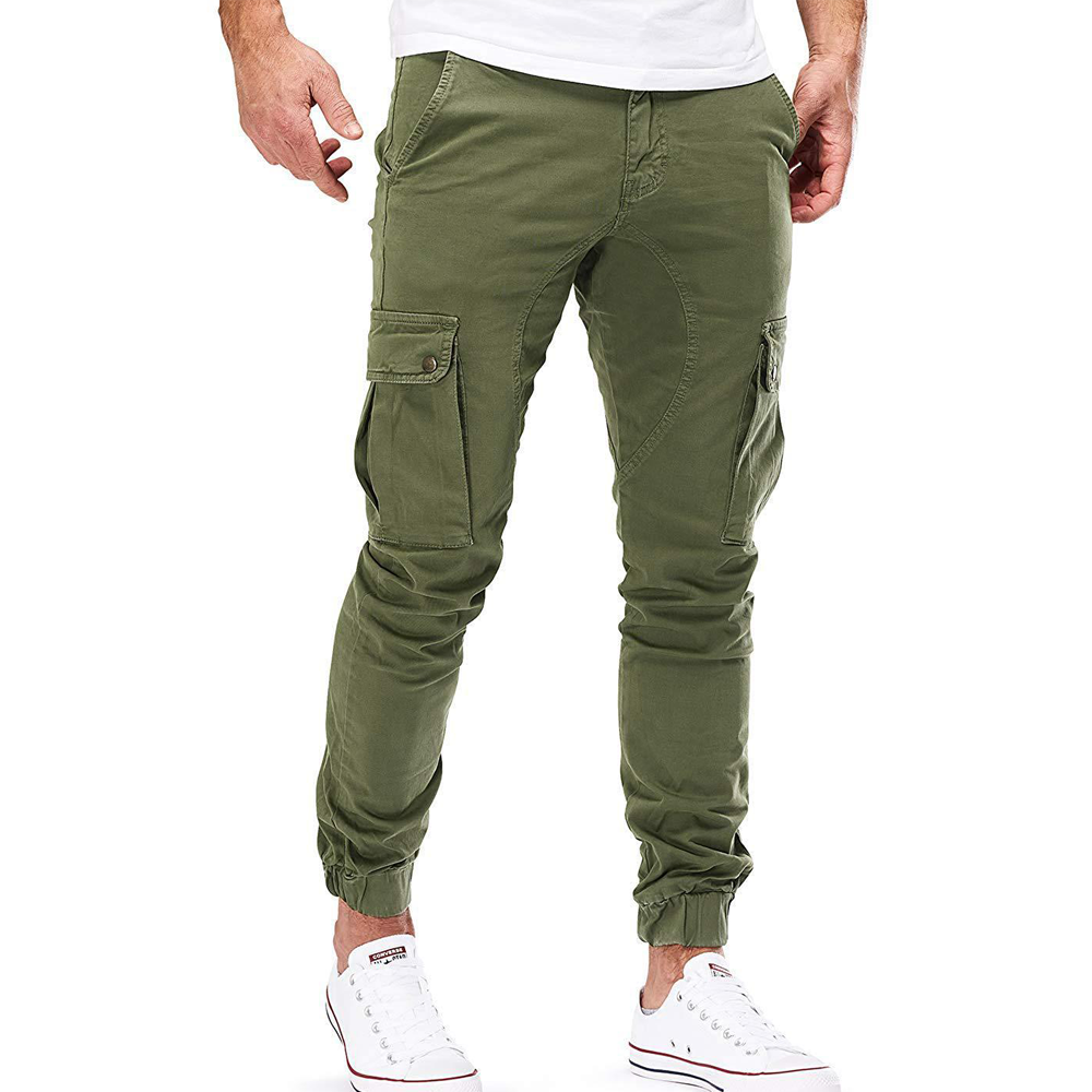 Casual Men Pocket Long Pants-STYLEGOING
