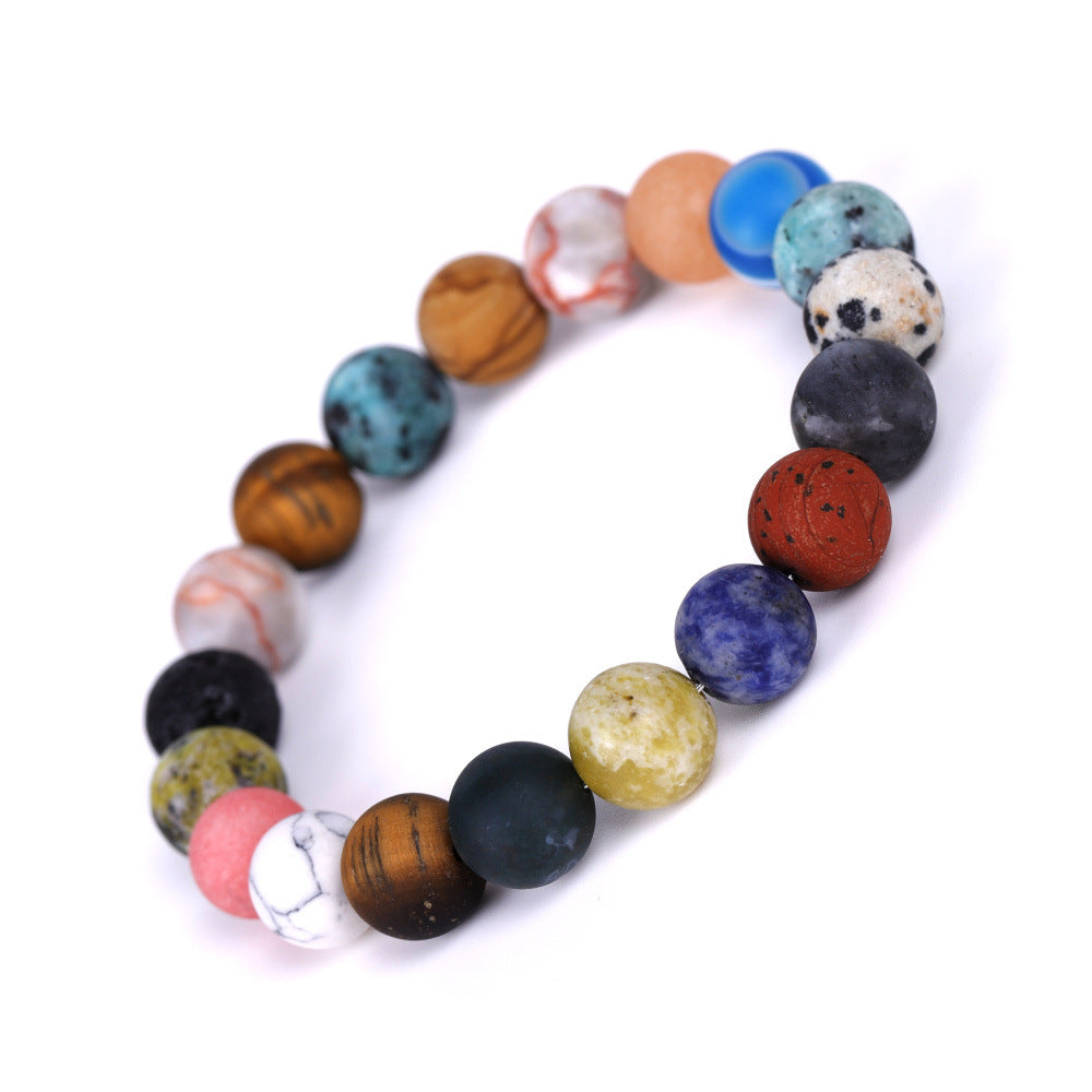 Solar System Sky String Beads Women Bracelets