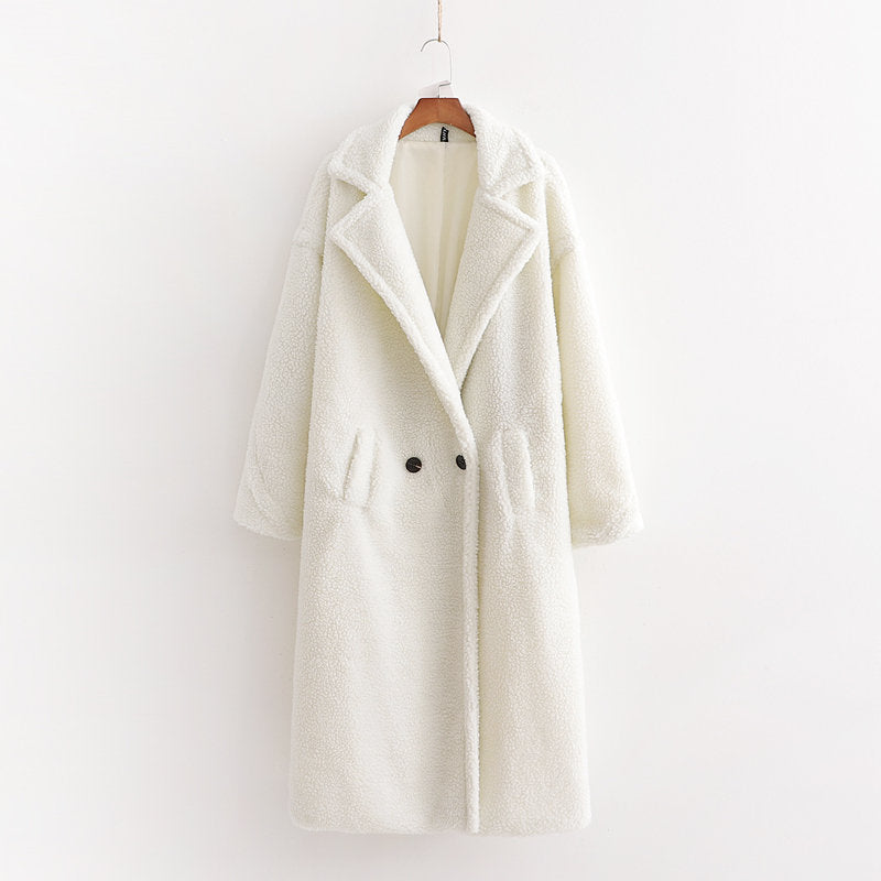 Winter Warm Fashion Long Overcoat for Women