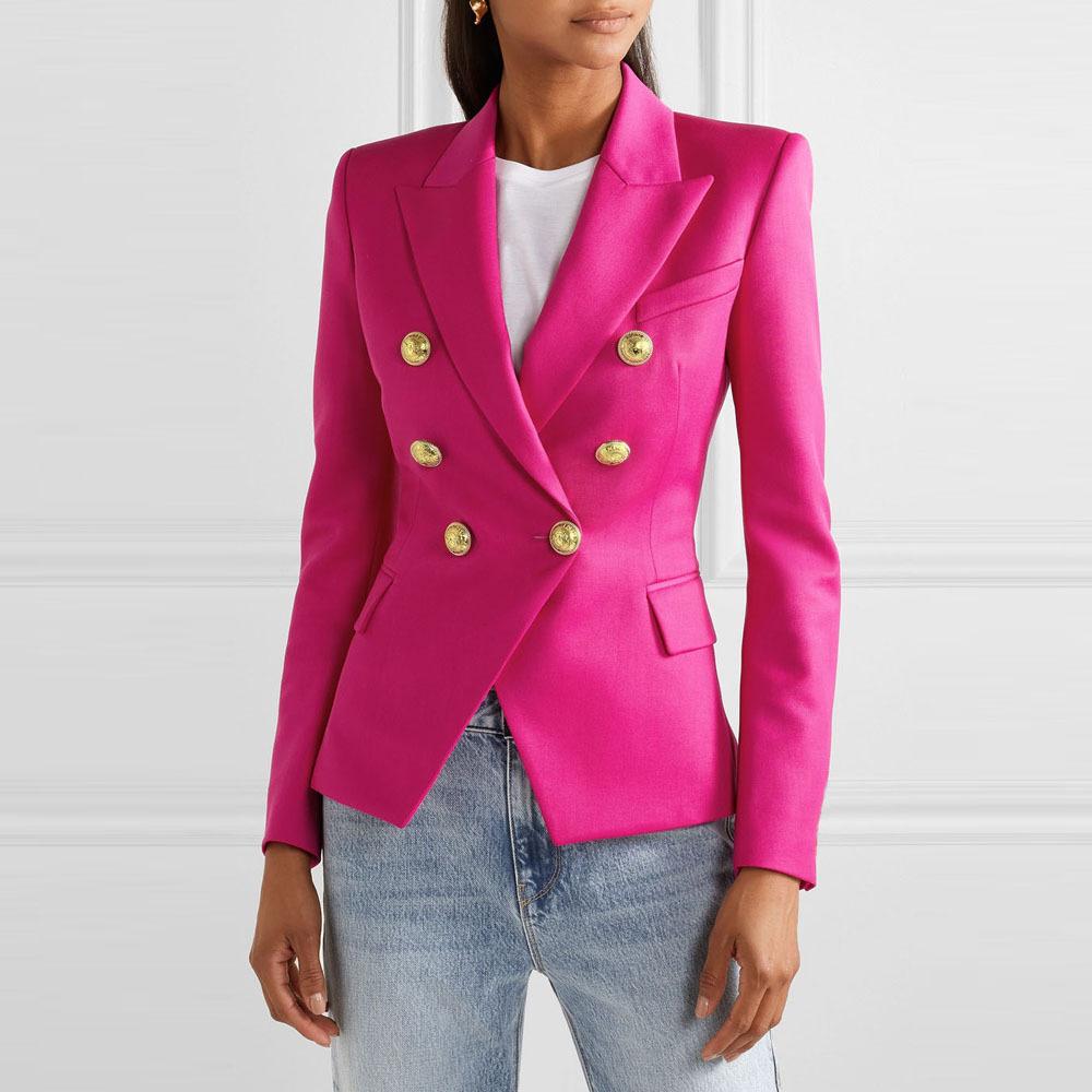 Women Fashion Short Fall Double-breasted Suit-STYLEGOING