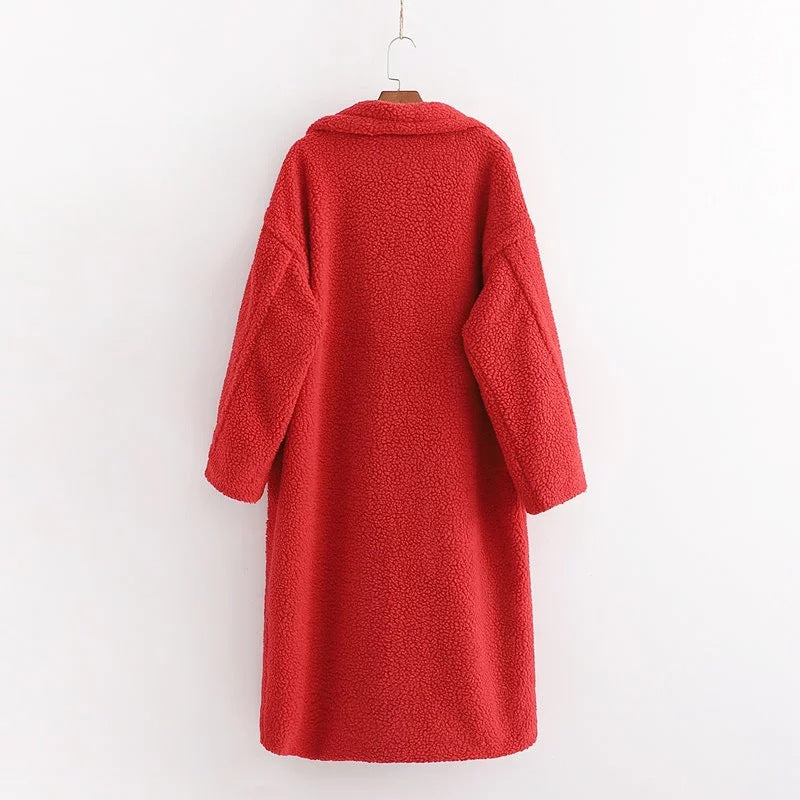 Winter Warm Fashion Long Overcoat for Women