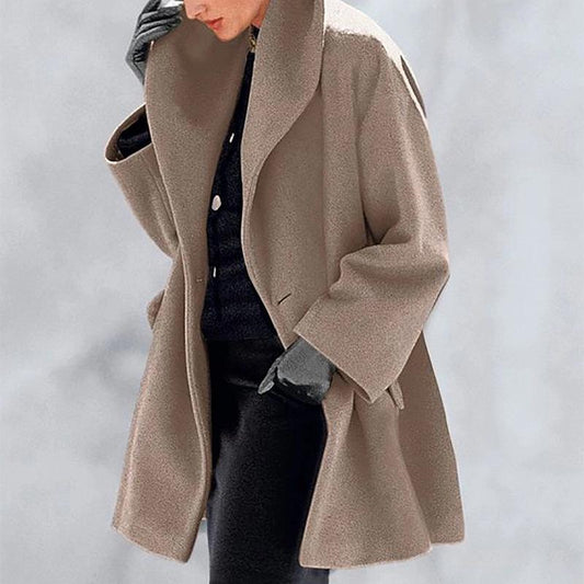 Fashion Women Short Overcoat-STYLEGOING