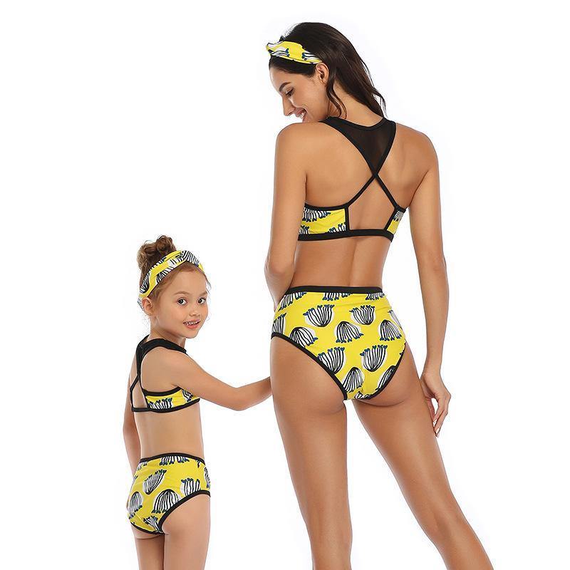 Parent Child Summer Beach Bikinis-STYLEGOING