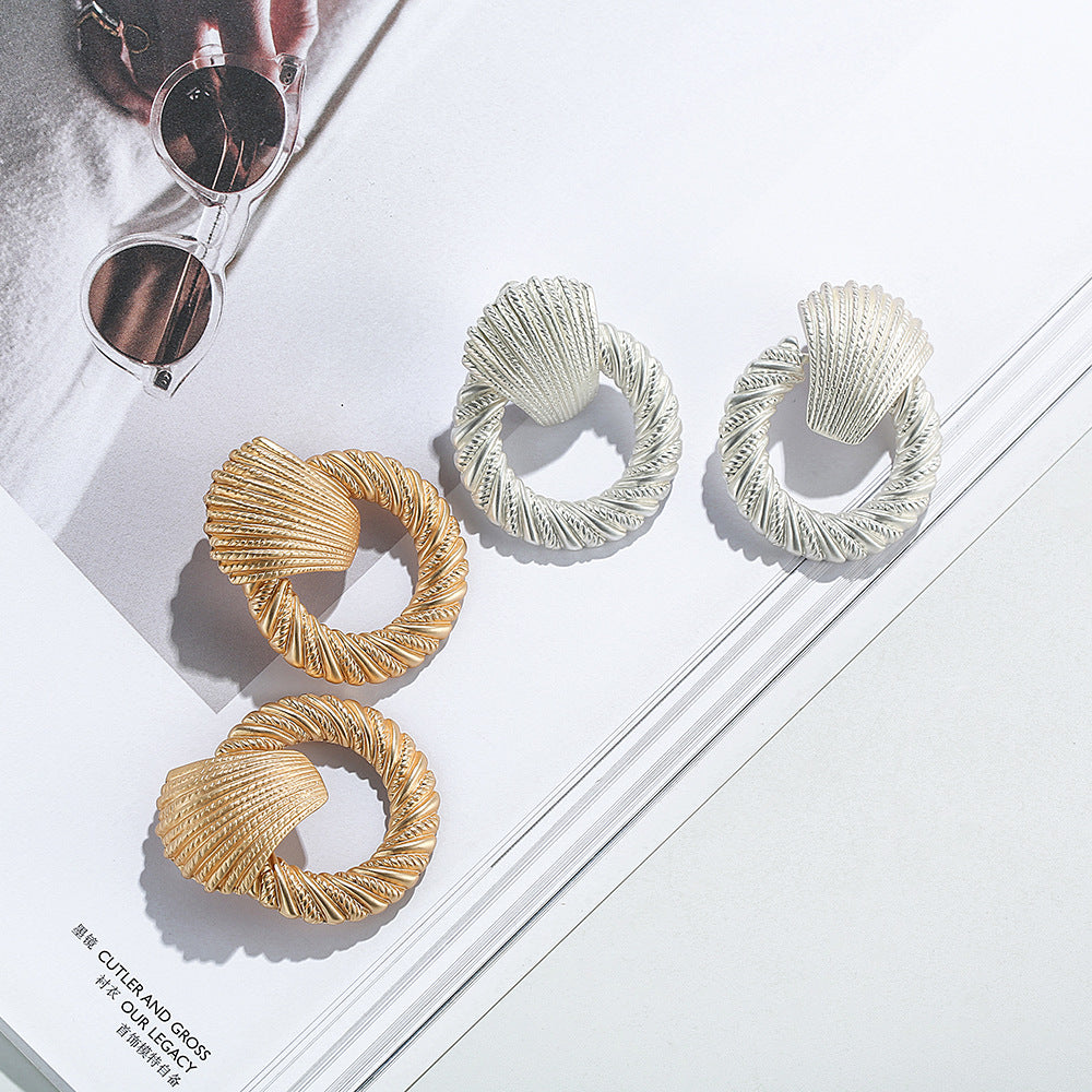 Women Geometry Design Fashion Earrings