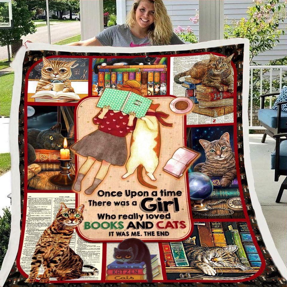 3D Cat Design Print Fleece Blanket--Free Shipping at meselling99