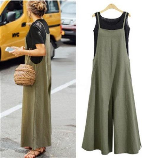 Summer Loose Casual Jumpsuits-STYLEGOING