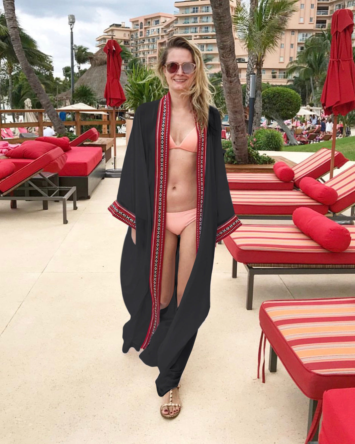 Summer Chiffon Beach Bikini Cover Ups for Women