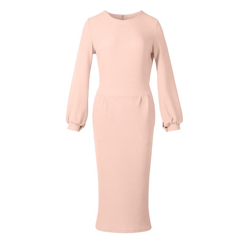 Fashion Long Sleeves Office Lady Fall Dresses