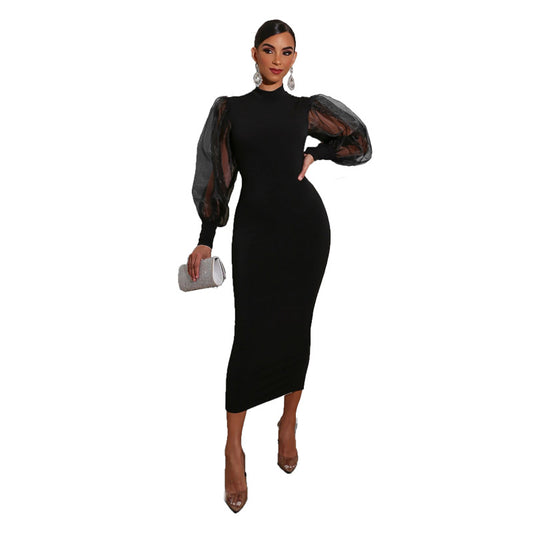 Black Long Sleeves Dresses for Women