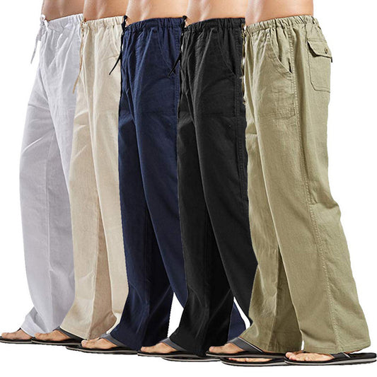 Casual Linen Men's Summer Pants