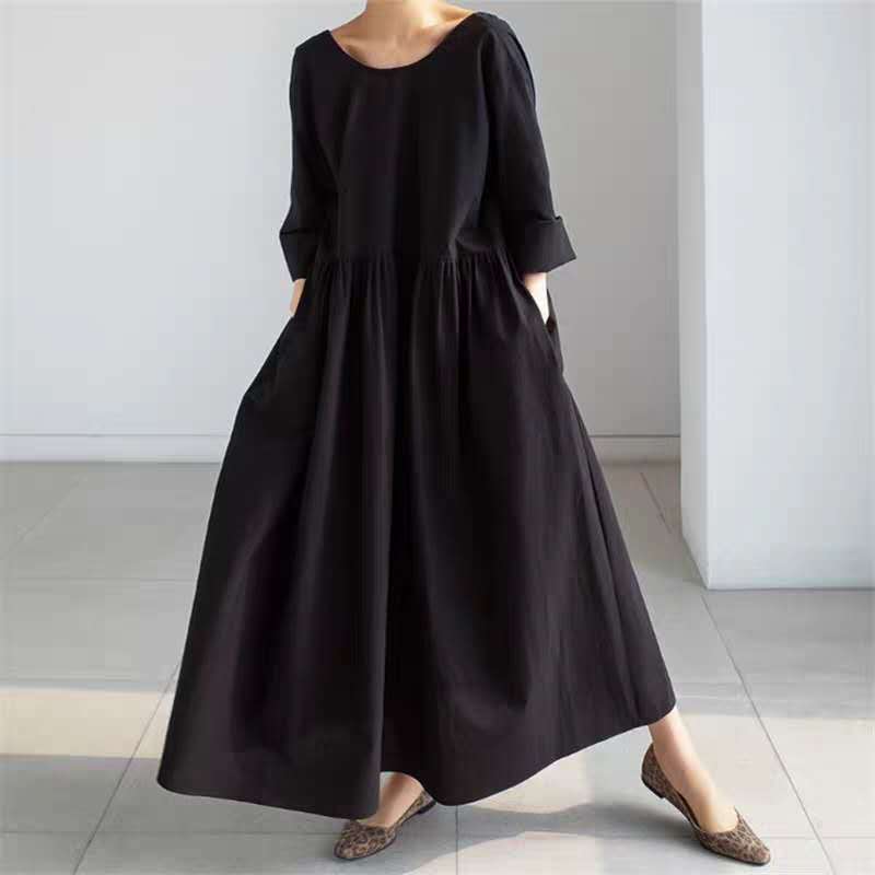 Casual Backless Long Cozy Dresses