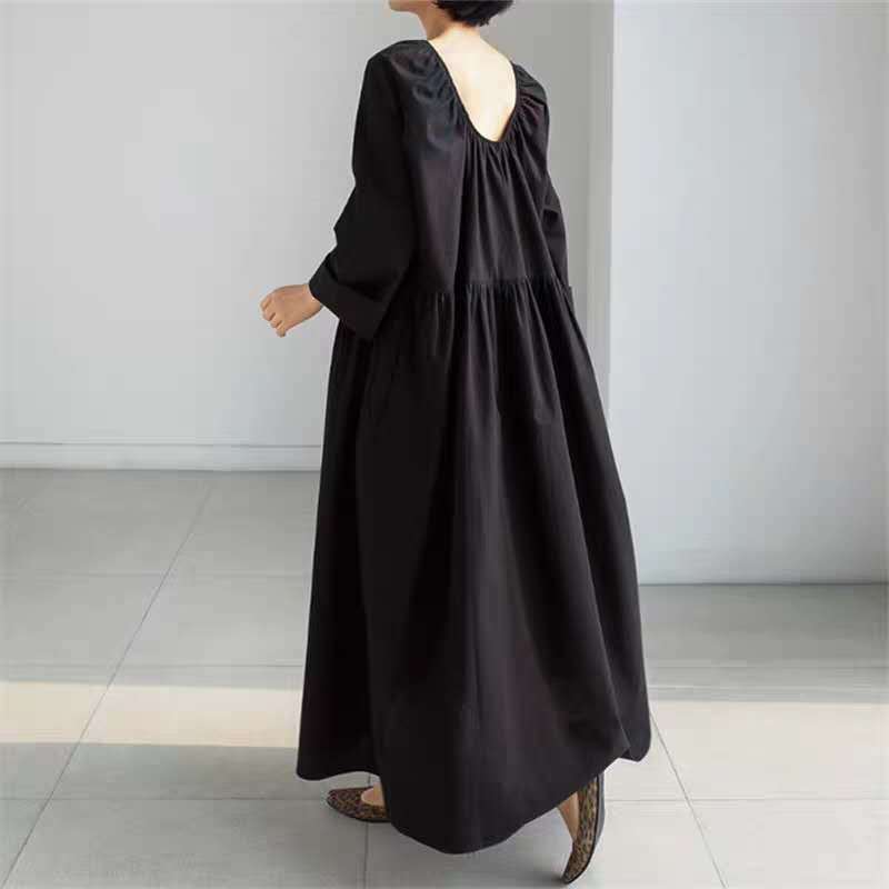 Casual Backless Long Cozy Dresses