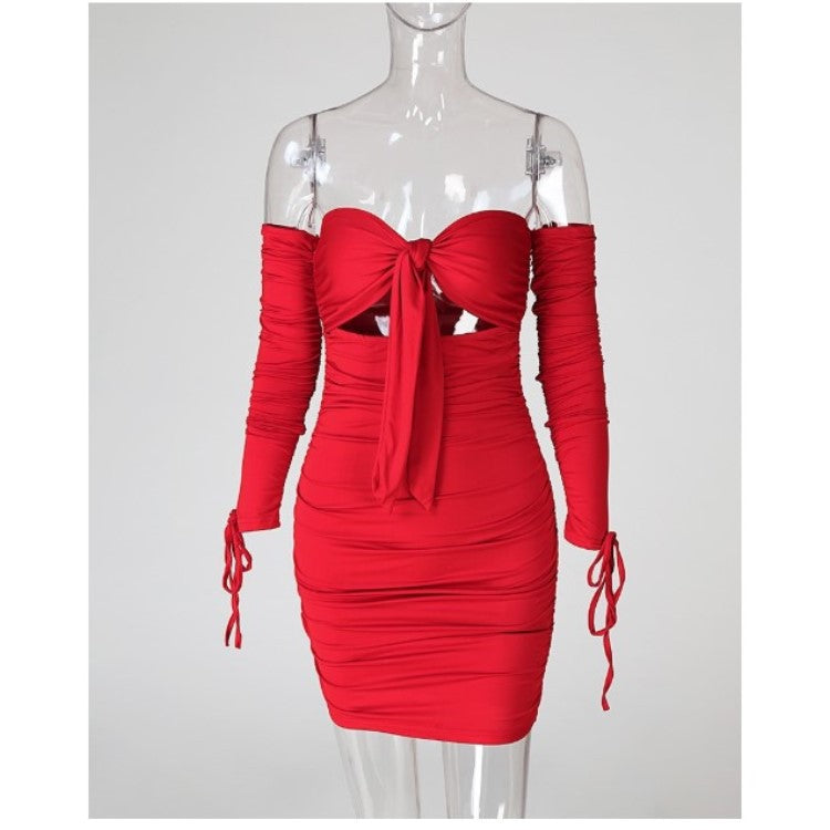 Sexy Strapless Bandage Sexy Mini Party Dresses