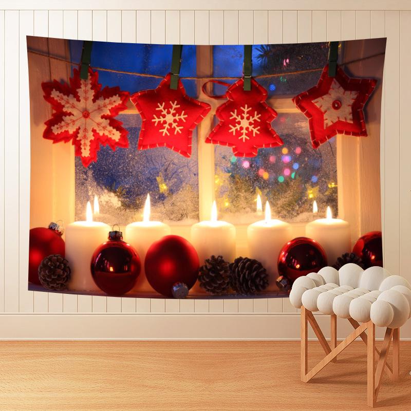 Christmas 3D Design Home Decorative Hanging Wall Tapestry