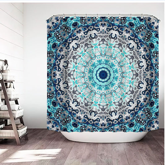 Waterproof Boho Shower Curtain For Bathroom-STYLEGOING