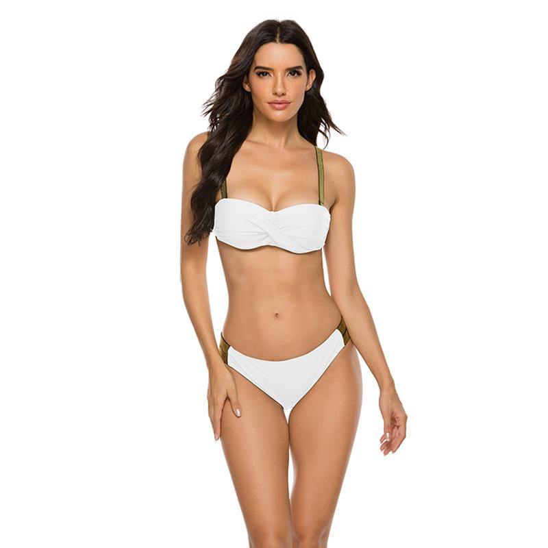 Sexy Women Gold Belt Summer Beach Bikini-STYLEGOING