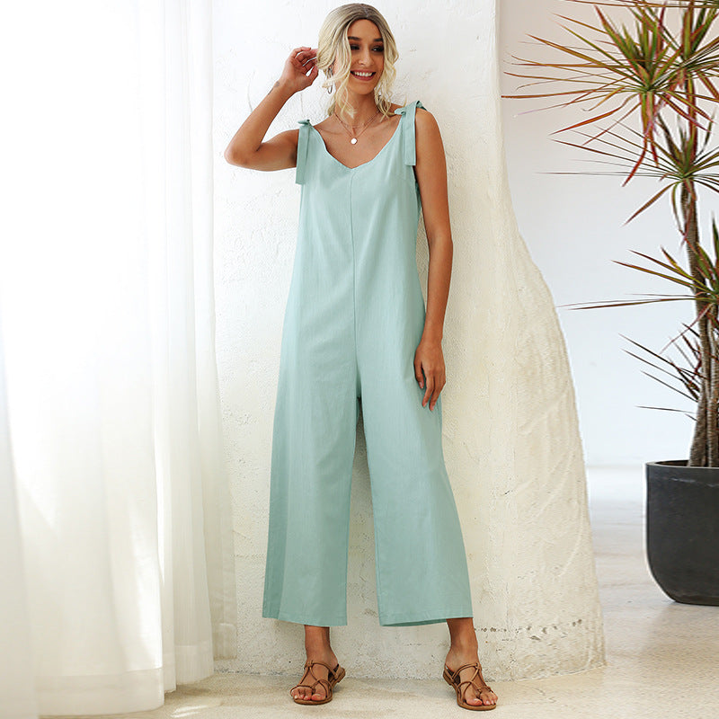 Casual Summer Wide Legs Jumpsuits & Rompers