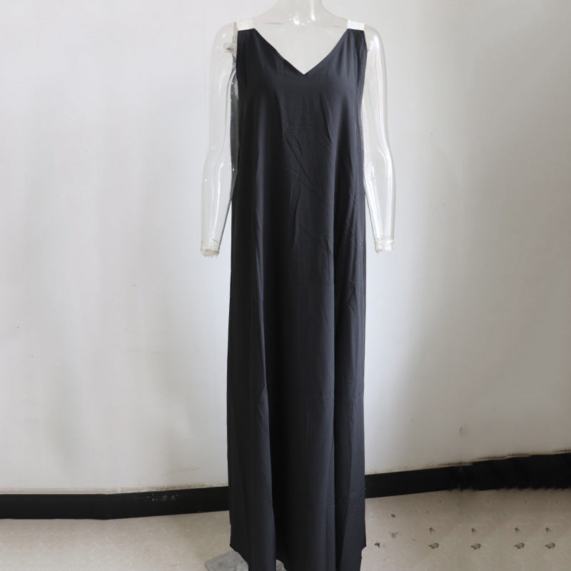 Summer Simple Loose Long Dresses