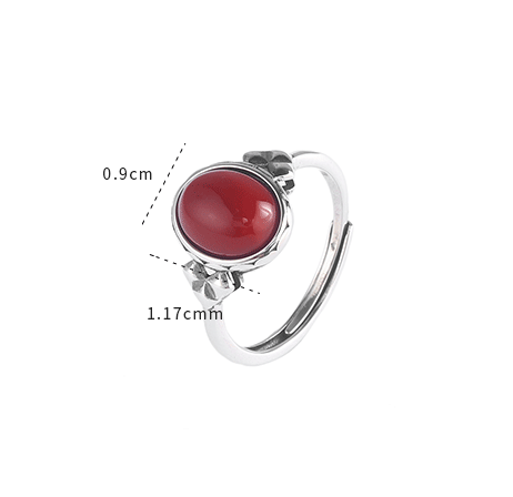 Autique Handmade 925 Sterling Sliver Open Rings for Women