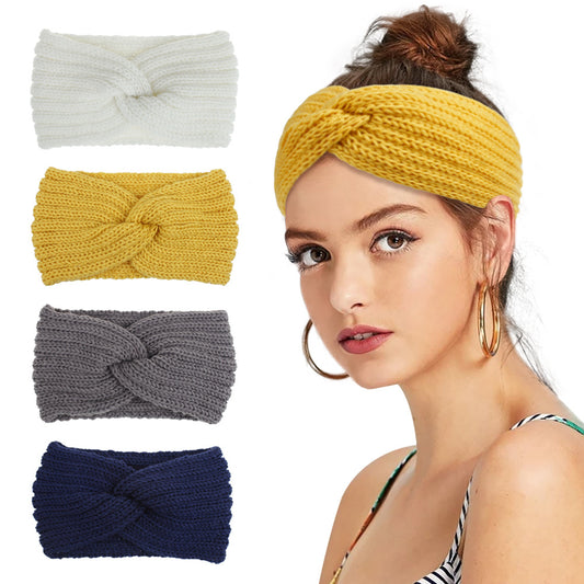 Women Sporting Knitting Headbands (Buy one Get One)