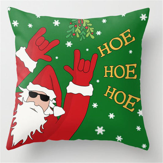 5pcs/package Christmas Green Pillow Case