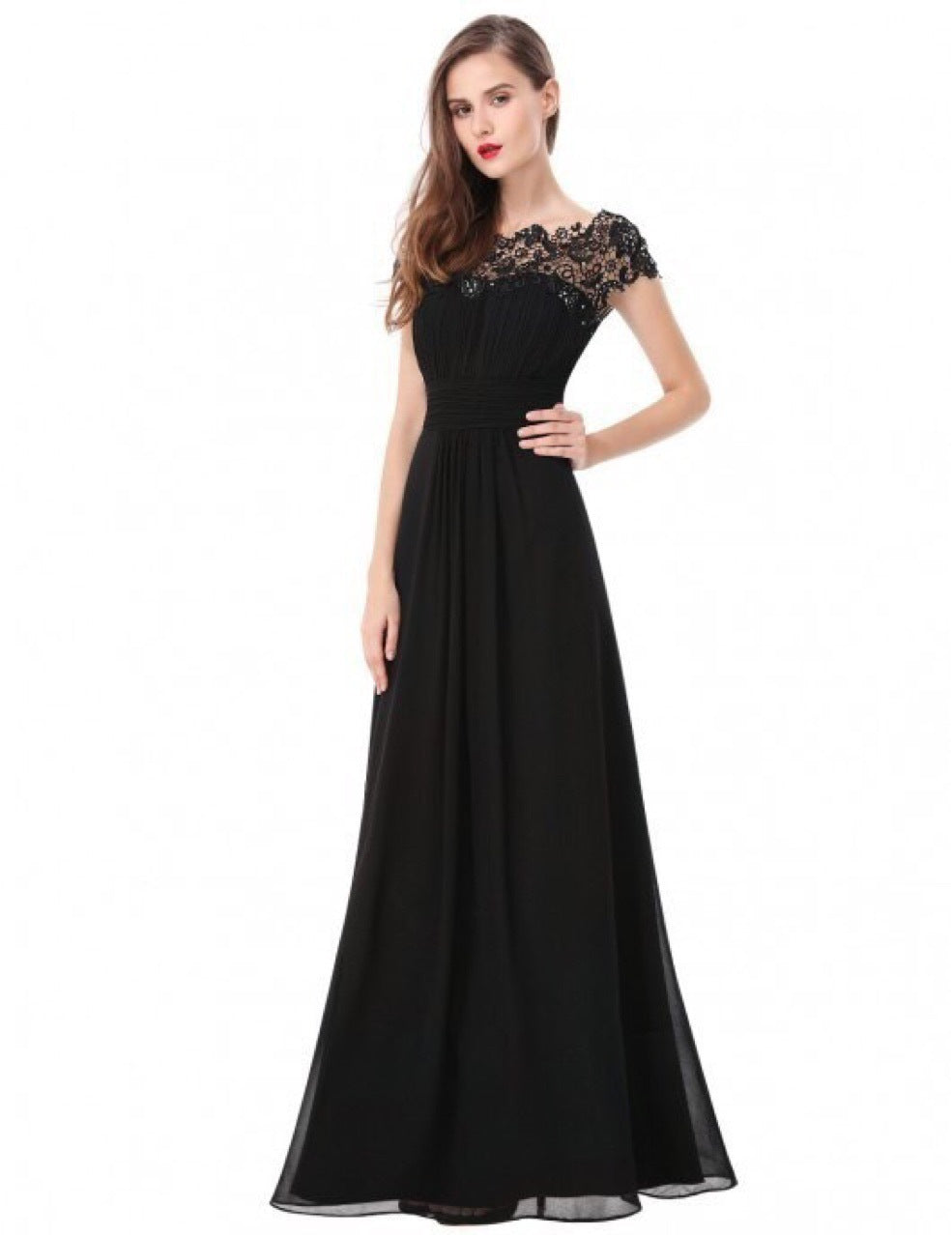 Elegant Women Long Lace Dresses