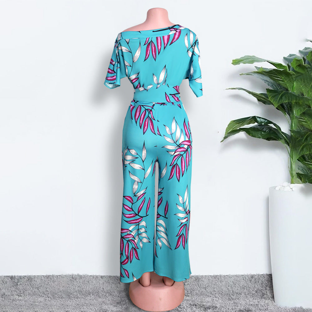 Sexy One Shoulder Women Jumpsuits