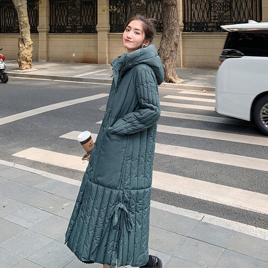 Winter Long Cotton Overcoats for Women