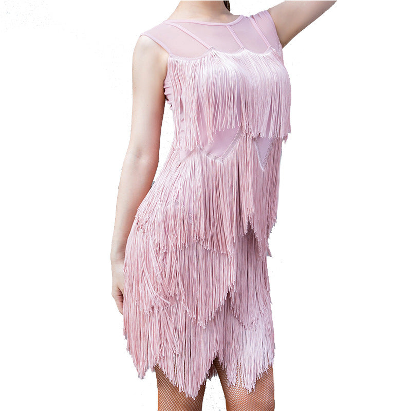 Luxury Sexy Tassels Dancing Dresses