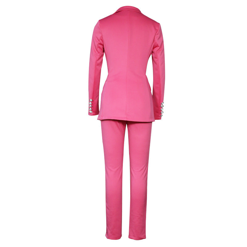 Casual Women Office Lady Two Pieces Suits