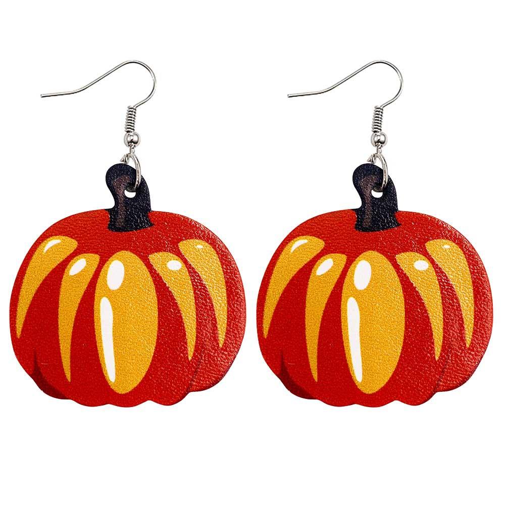 Thanksgiveing Day Pumpkin Turkey Earring 2 Sets