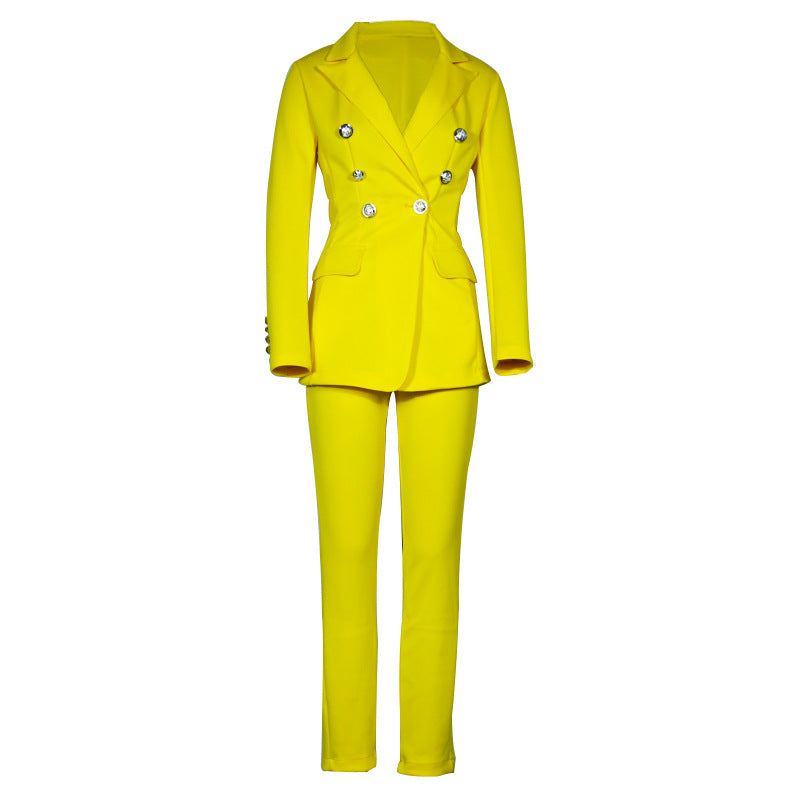 Casual Women Office Lady Two Pieces Suits