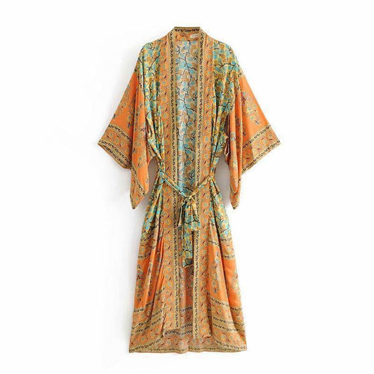 Bohemia Kimono Style Cover ups-STYLEGOING